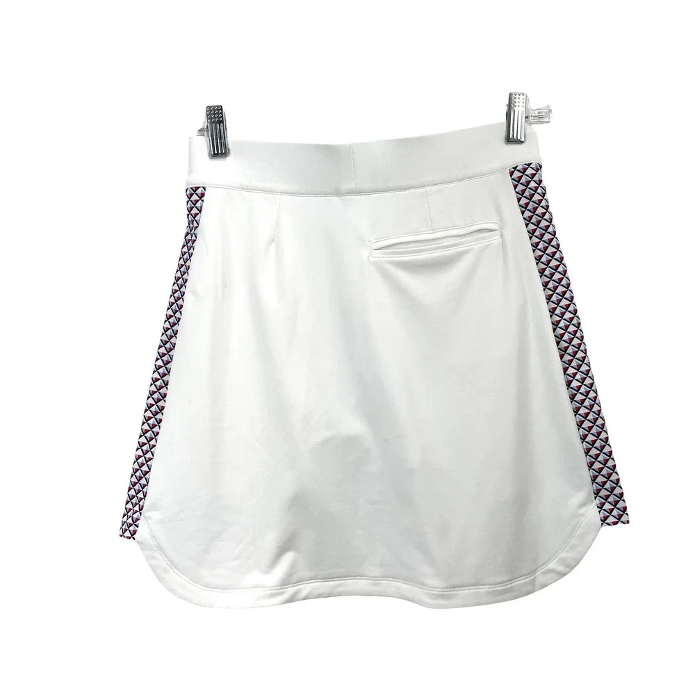Peter Millar Alice Petal Hem Skorts Sz XS Masters logo golf pickle ball - Picture 6 of 7